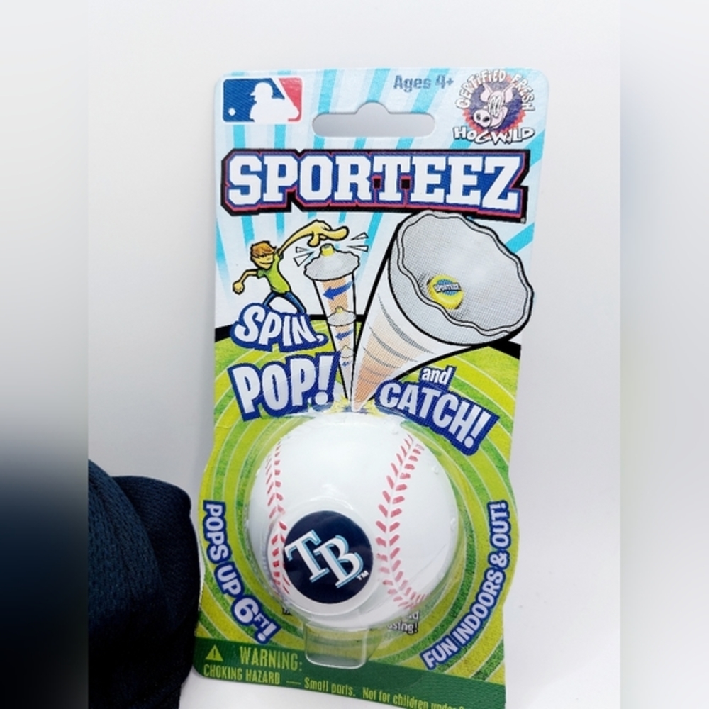 Youth Tampa Rays Hat, bracelet, and pop‎ and catch - Picture 7 of 7
